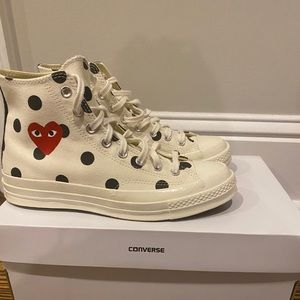 Comme des Garcon Play High Top Converse